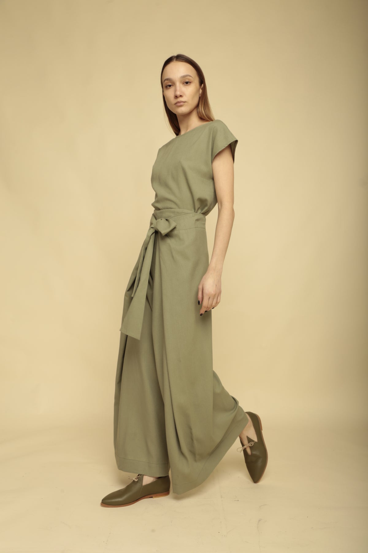 Nata Sage Green Top