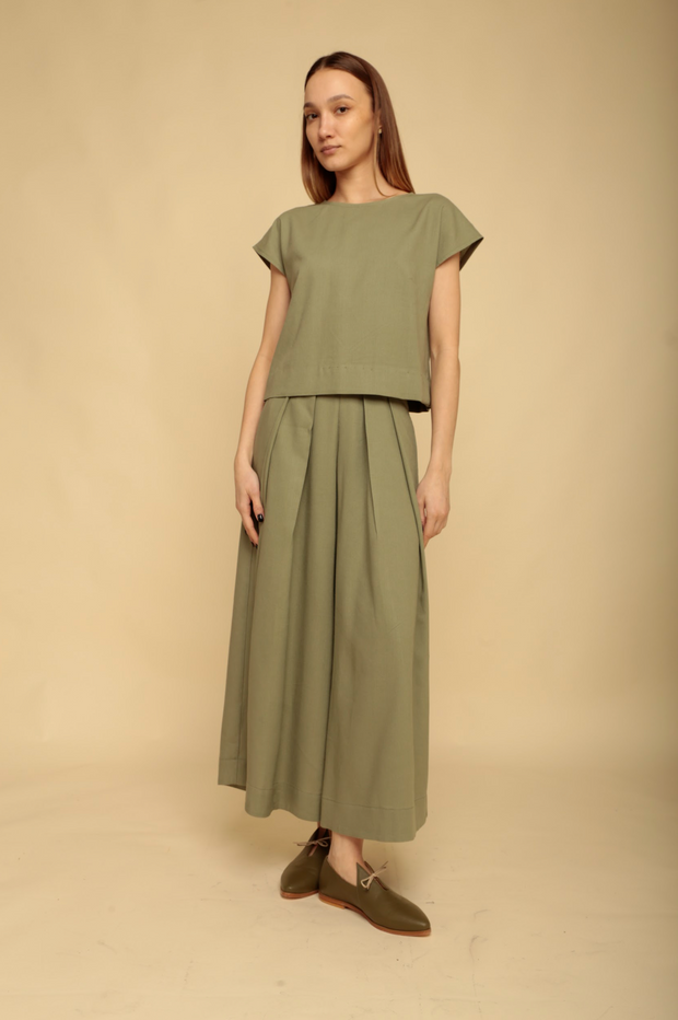 Nata Sage Green Top