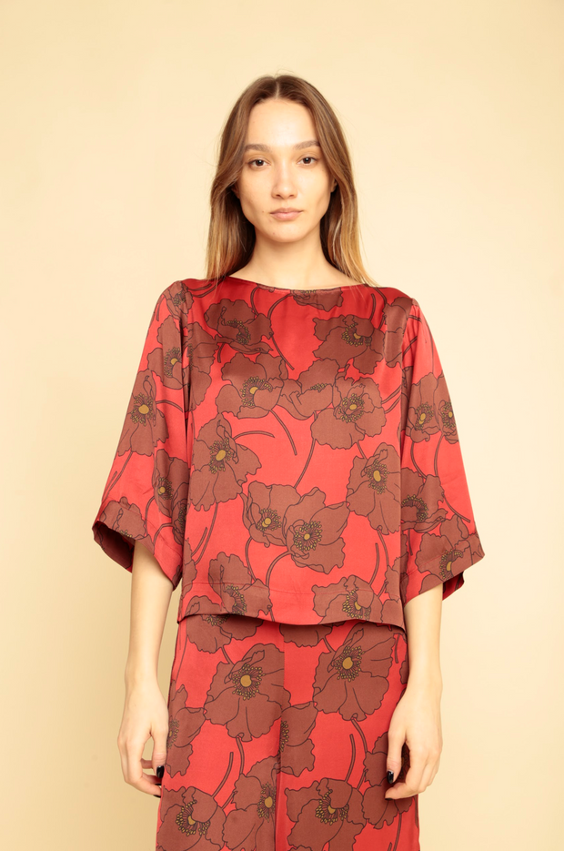 Top Bridget Red Flower