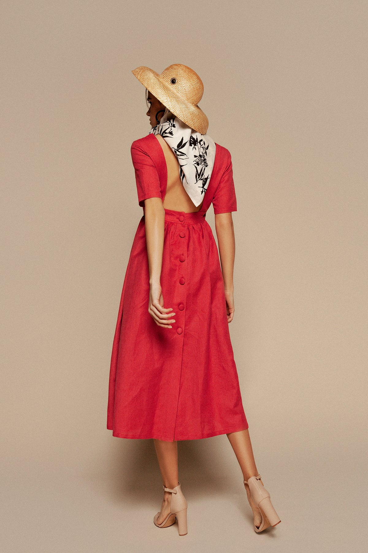 midi dress with ballet flats The Chicest Dress and Ballet-Flats Outfits for Summer and Beyond, According to a Fashion Editor